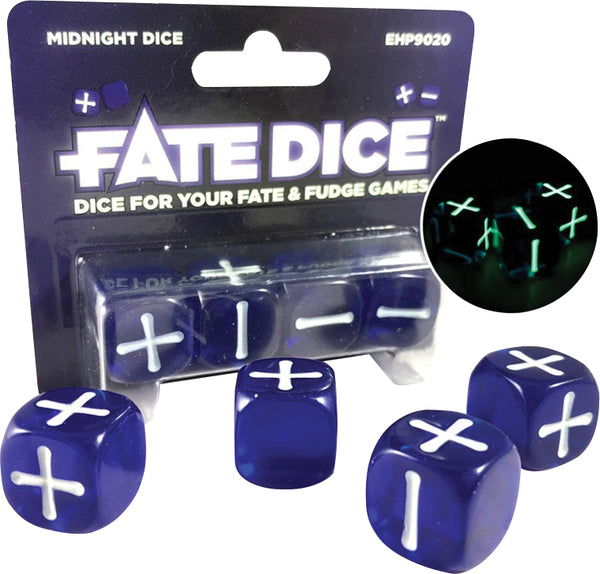 Fate Dice - Midnight Dice
