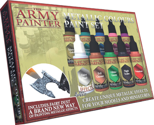 Army Painter Warpaints: Metallic Colors Paint Set