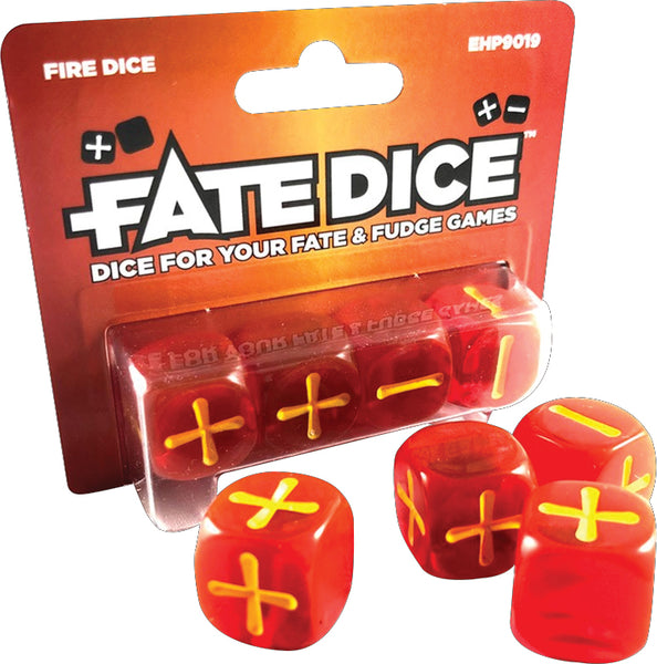 Fate Dice - Fire Dice