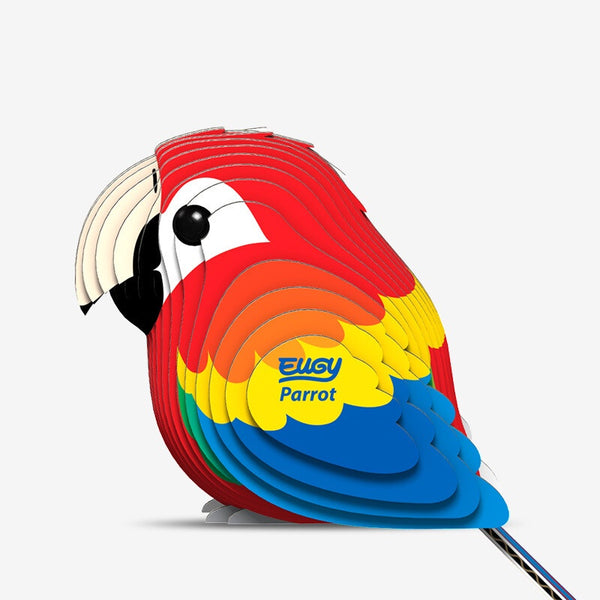 EUGY 3D Cardboard Model: Parrot