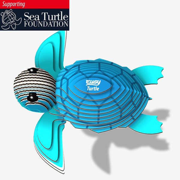 EUGY 3D Cardboard Model: Turtle