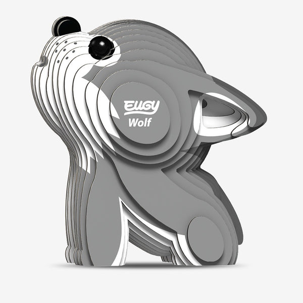 EUGY 3D Cardboard Model: Wolf