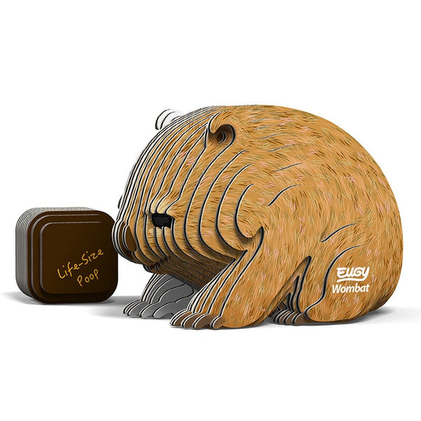 EUGY 3D Cardboard Model: Wombat