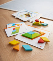 Arranging Game Colorful Shapes