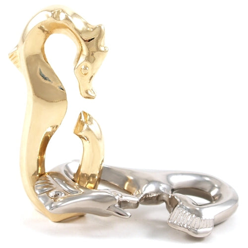 Hanayama Cast Metal Puzzles: Seahorse