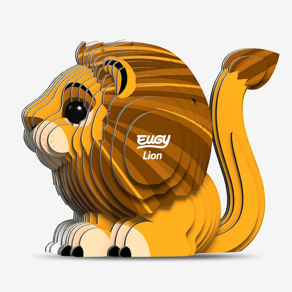 EUGY 3D Cardboard Model: Lion