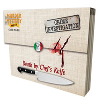 Murder Mystery Crime Investigation: Death by Chef's Knife