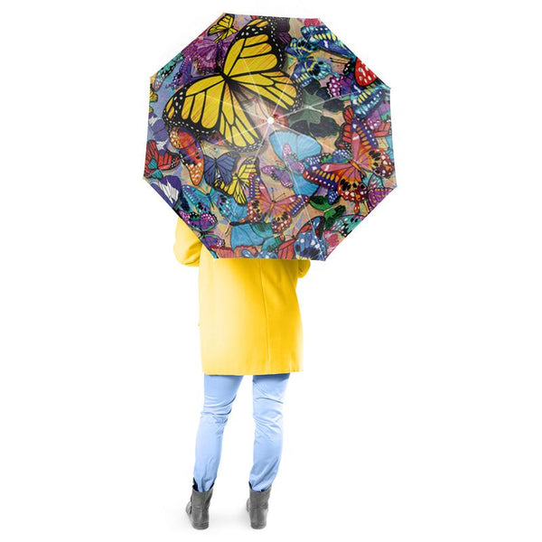 Umbrella Butterfly Frenzy