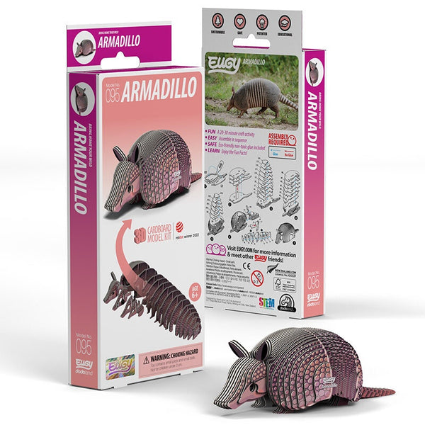 EUGY 3D Cardboard Model: Armadillo