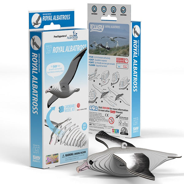 EUGY 3D Cardboard Model: Royal Albatross