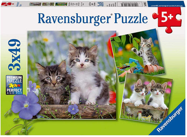 3x49 Kittens (three 49-piece puzzles)