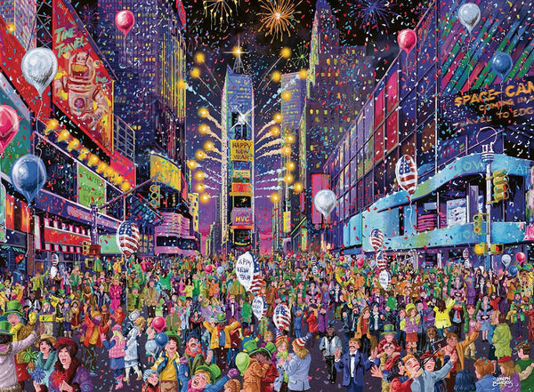 500 New Years in Time Square
