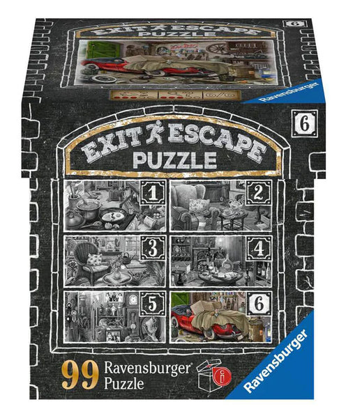 99 Puzzle Moment Escape 6: The Garage