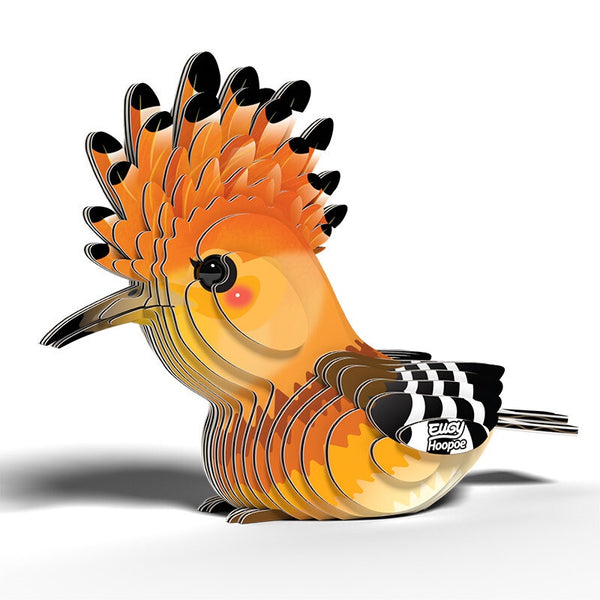 EUGY 3D Cardboard Model: Hoopoe