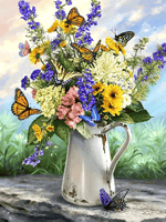 36 Butterfly Blossoms