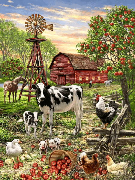 36 Barnyard Animals