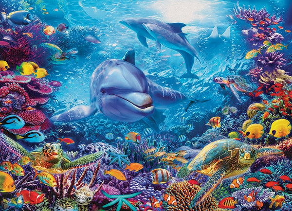 1000 Dolphins At Play