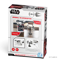 Star Wars Imperial TIE Interceptor Paper Model Kit