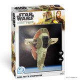 Star Wars The Mandalorian Boba Fett's Starfighter Paper Model Kit
