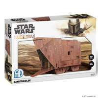 Star Wars The Mandalorian Sandcrawler Paper Model Kit