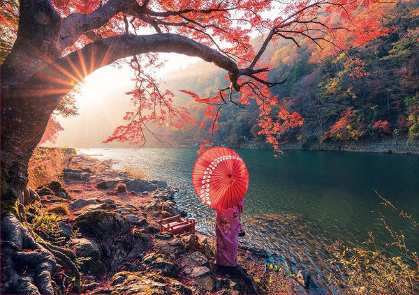 1000 Sunrise in Katsura River, Japan