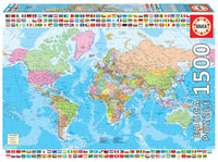 1500 Political Worldmap