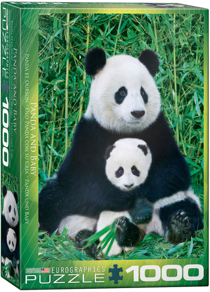 1000 Panda and Baby