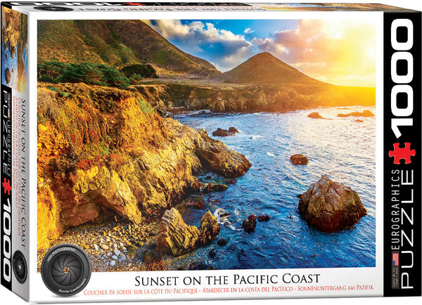 1000 Sunset of the Pacific Coast