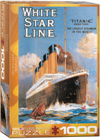 1000 Titanic White Star Line