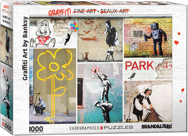 1000 Street Art by Banksy