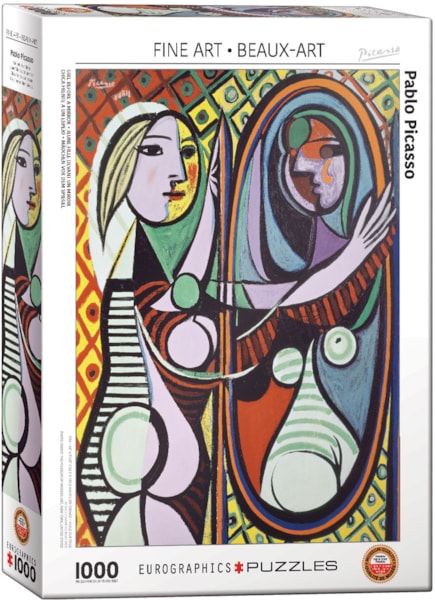 1000 Girl Before a Mirror