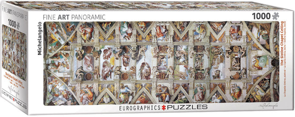 1000 Sistine Chapel Ceiling Panoramic