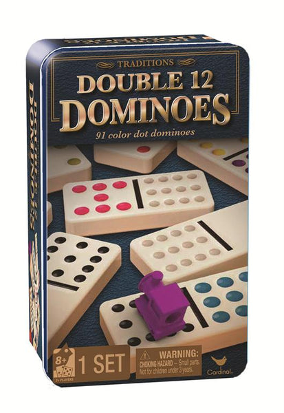 Double 12 Dominoes Cardinal Classics