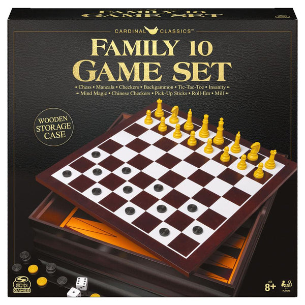 Family 10 Classic Games Set