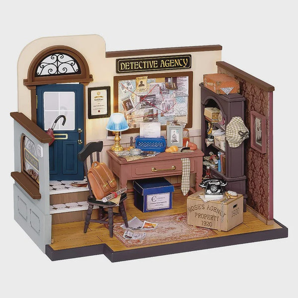 DIY Miniature House: Mose's Detective Agency