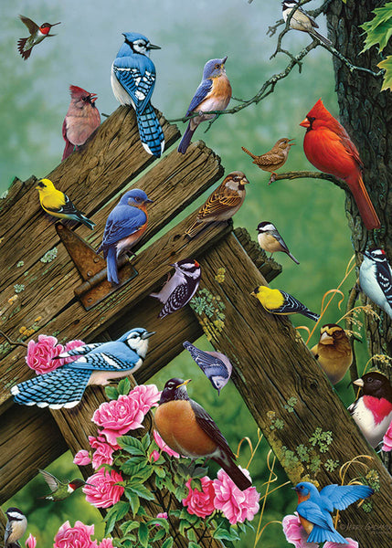 35 Tray Puzzle Wildbird Gathering