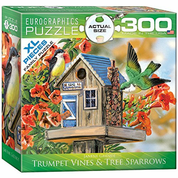 300 Trumpet Vines & Sparrows