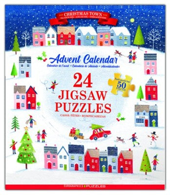 Puzzle Advent Calendar: Christmas Town