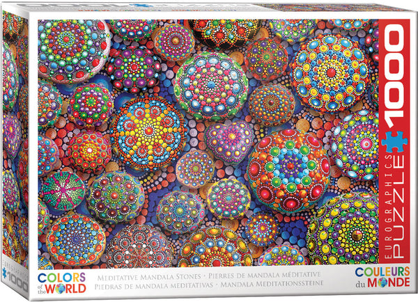 1000 Meditative Mandala Stones