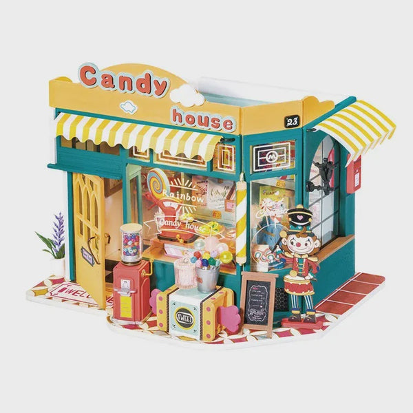 DIY Miniature House: Rainbow Candy House