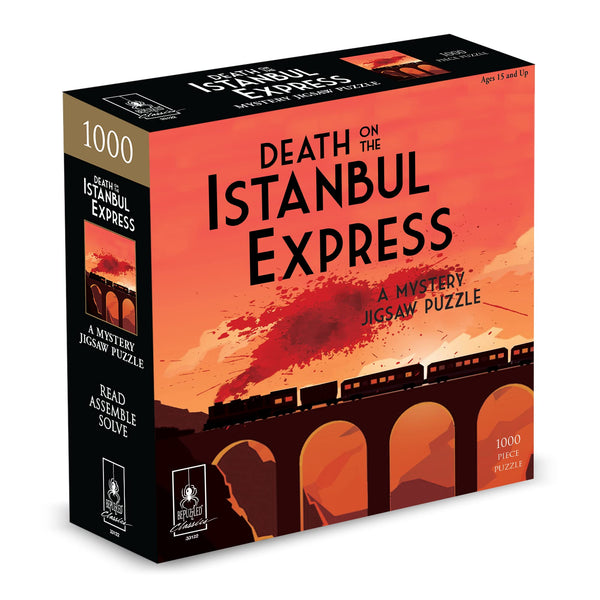 1000 Death on the Istanbul Express Mystery Jigsaw Puzzle