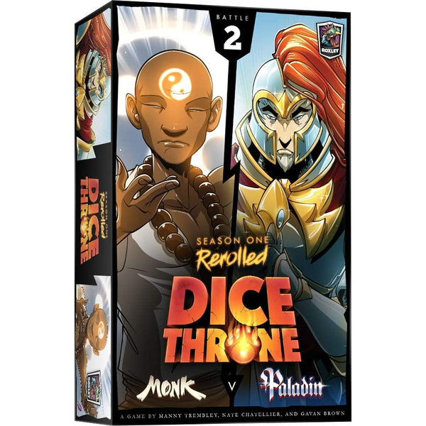 Dice Throne Season One ReRolled Box 2: Monk vs. Paladin