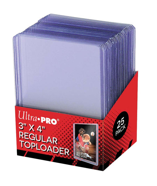 UltraPro Toploaders - 3" x 4" Clear Regular (25ct)