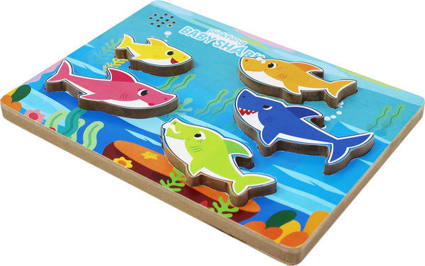 Baby Sharks Big Show Wooden Sound Puzzle