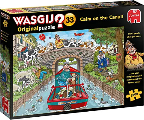 1000 Wasgij? Calm on the Canal!