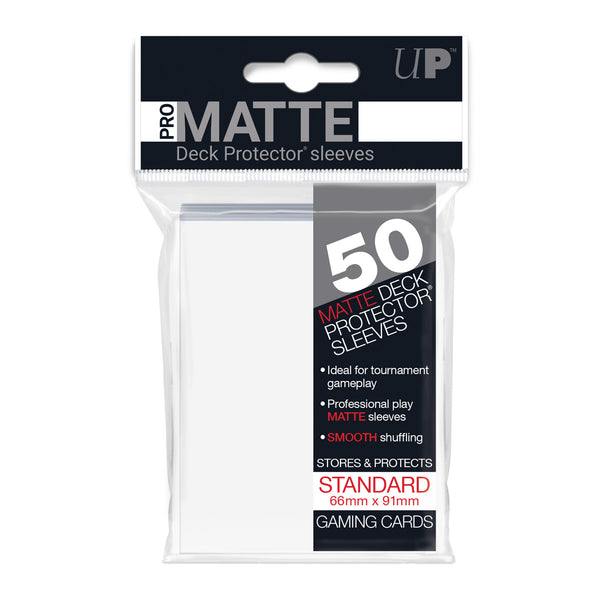 UltraPro Pro-Matte Sleeves White