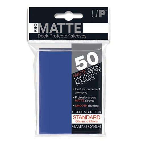 UltraPro Pro-Matte Sleeves Blue