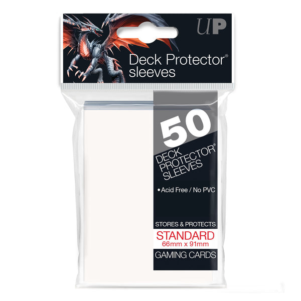 UltraPro Deck Protector Sleeves White