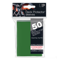 UltraPro Deck Protector Sleeves Green