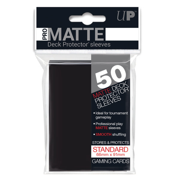 UltraPro Pro-Matte Sleeves Black
